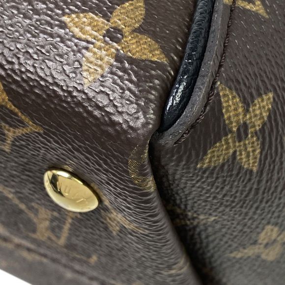 Louis Vuitton Tournel PM Shoulder Bag Monogram Brown Noir Black - Picture 5 of 9